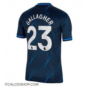 Chelsea Conor Gallagher #23 Seconda Maglia 2023-24 Manica Corta